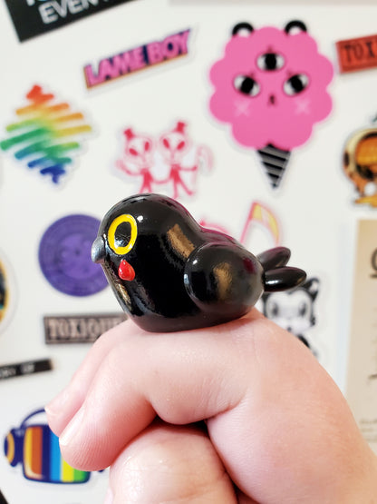 Crow Friend Figurine