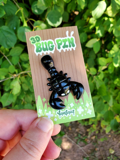 3D Scorpion Pin