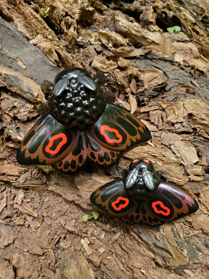 "Mothman" 3D Moth Pin