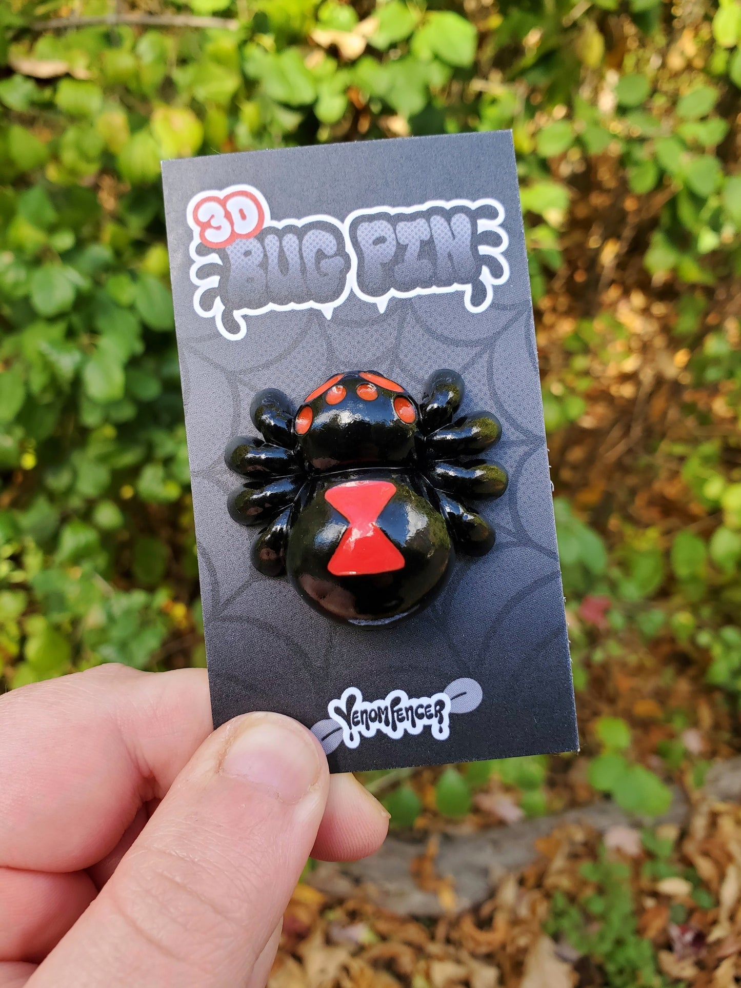 "Widow Tarantula" 3D Spider Pin