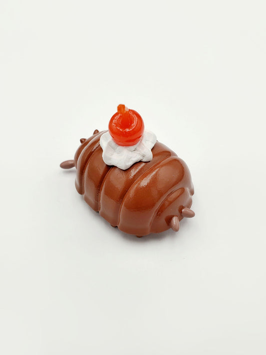 "Chocolate Cake" Pillbug Figurine