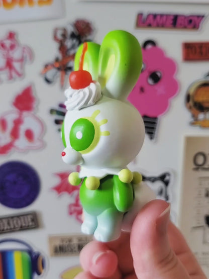 "Melonie" Clown Cloverpatch Bunny