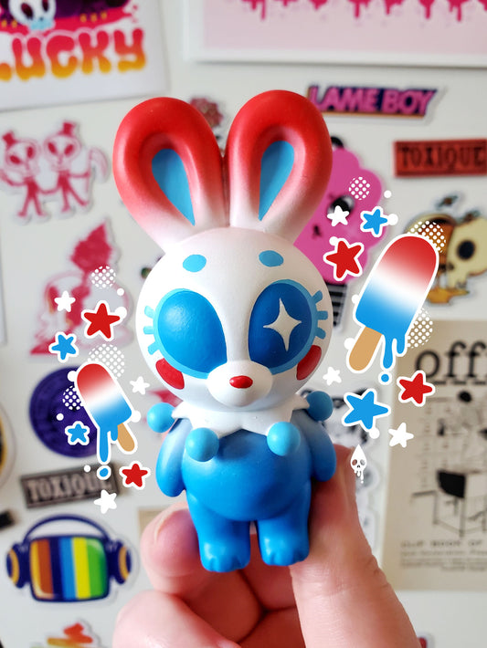 "Rocket" Clown Cloverpatch Bunny