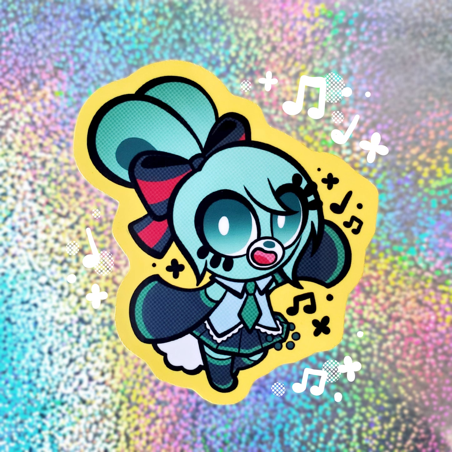 "Hopsune Miku" Vinyl Sticker