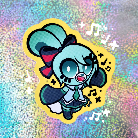 "Hopsune Miku" Vinyl Sticker